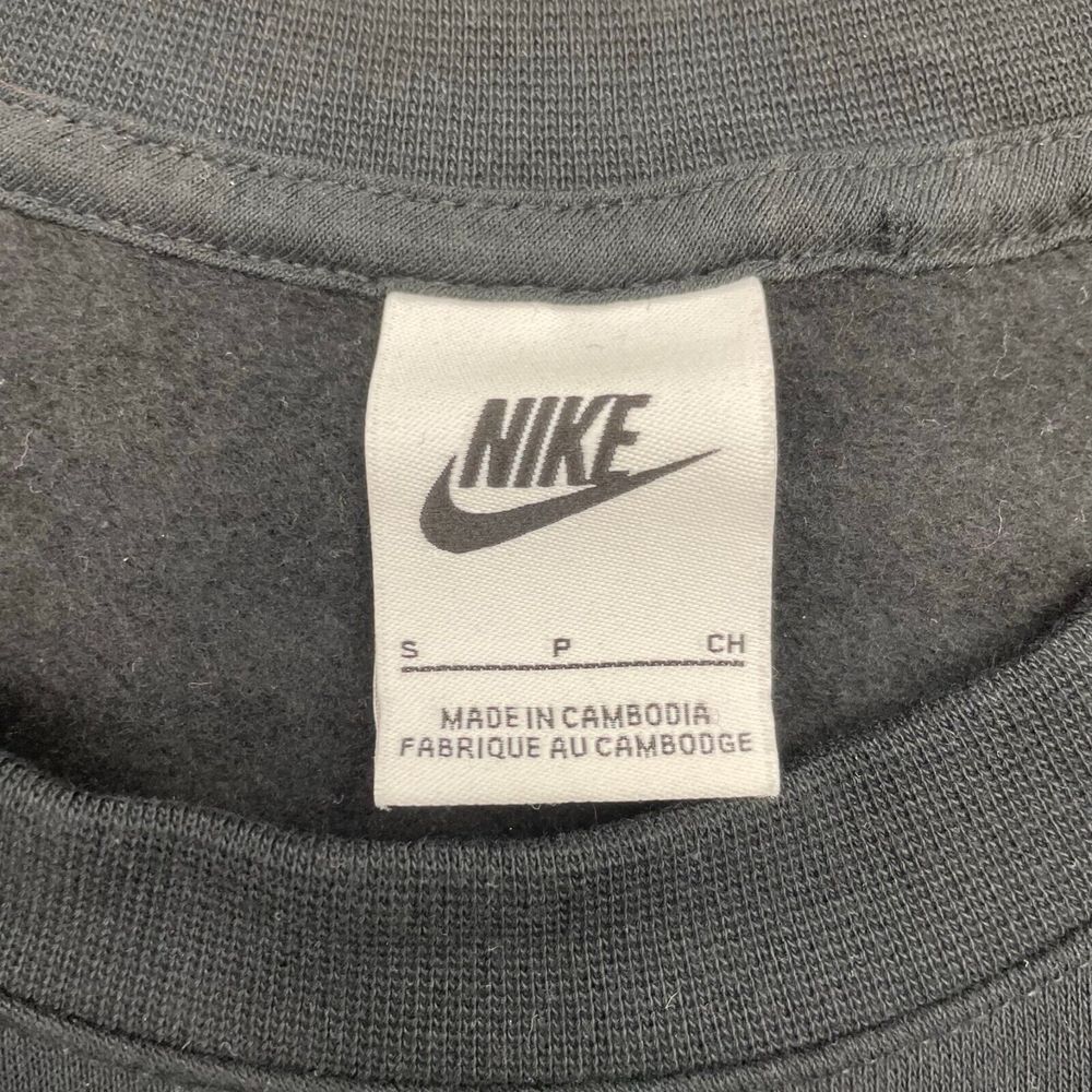 Nike Air Get Over Your Fear Of Heights Sweatshirt Black Crew Neck Small - Picture 7 of 12